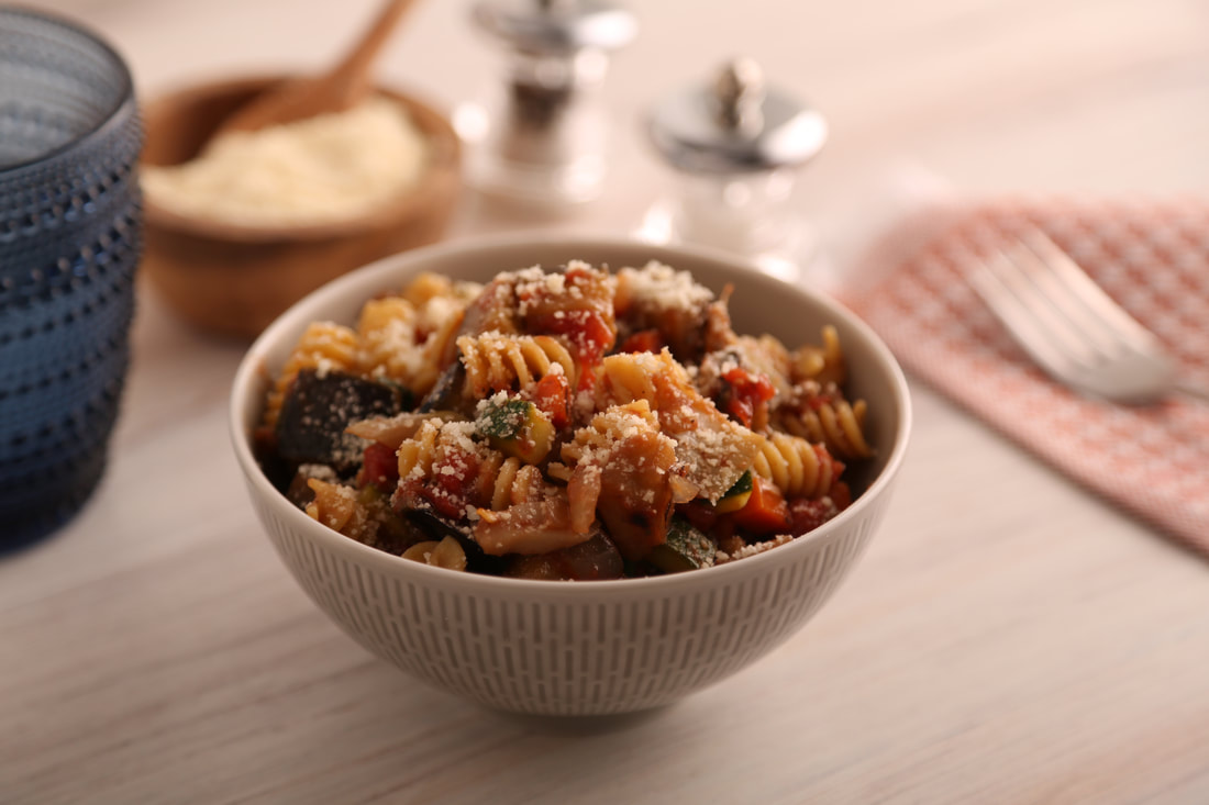 Rotini With Fall Vegetables